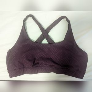 GapFit Sports Bra (XL) Burgundy